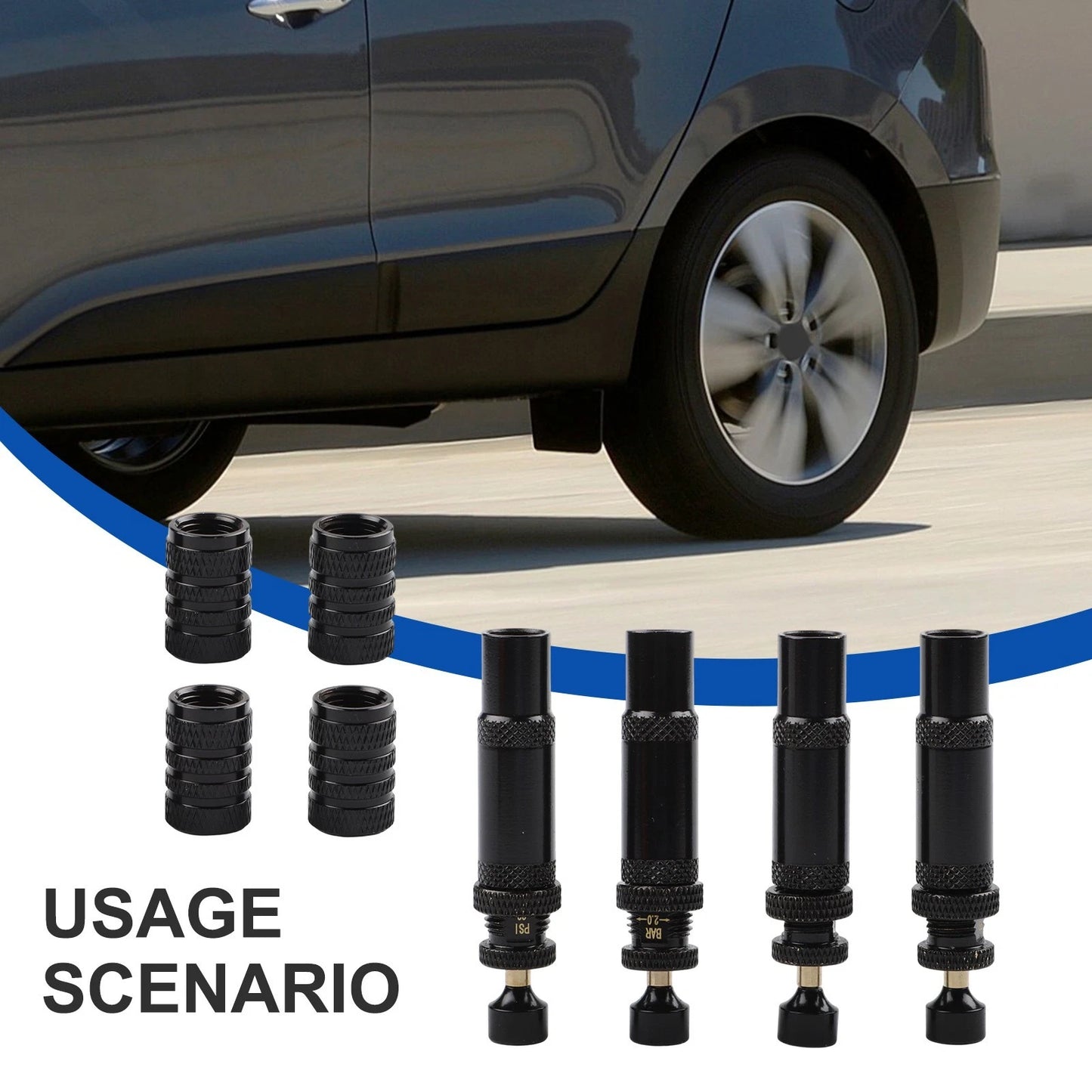 Easily Adjustable Off Road Tire Deflator