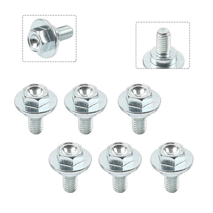6 Pcs M5x9 Radiator Shroud Bolts for Honda CRF 250R 250X 450R 450X (2004-2023)