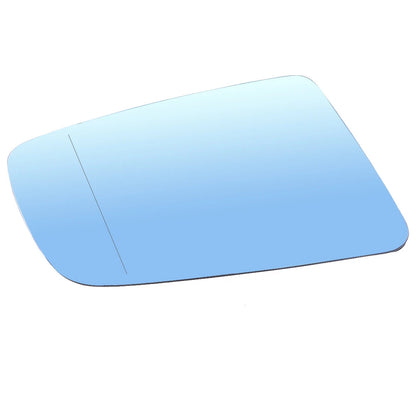 Heated Blue Door Mirror Glass for BMW 5 6 E60 E61 E63 E64 (2003-2010)