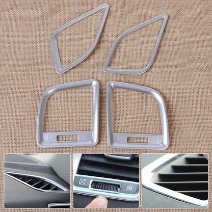 4 x Chrome Air Condition Vent Trim Covers for Mazda CX-5 (2012-2016)