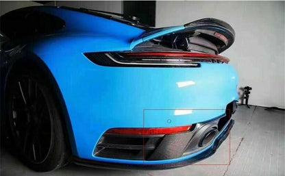 2 x Rear Side Spoiler Splitter Covers for Porsche Carrera 992 (2018-2023)