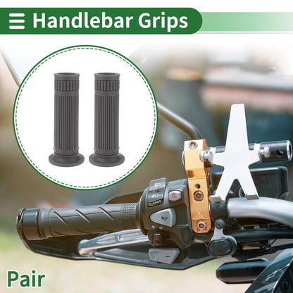 Grips 25mm Hand Grips Cover for Motorcycle TPU Gray