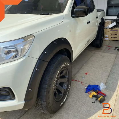 Matte Black Fender Flare Arch for Nissan NP300 Navara D23 (2015-2019)