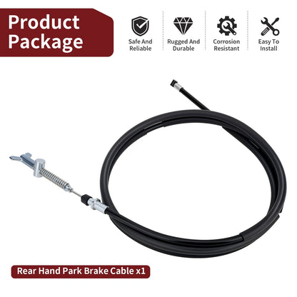 Rear Parking Brake Cable for Yamaha Grizzly 350 IRS / Grizzly 450 (2007–2011)