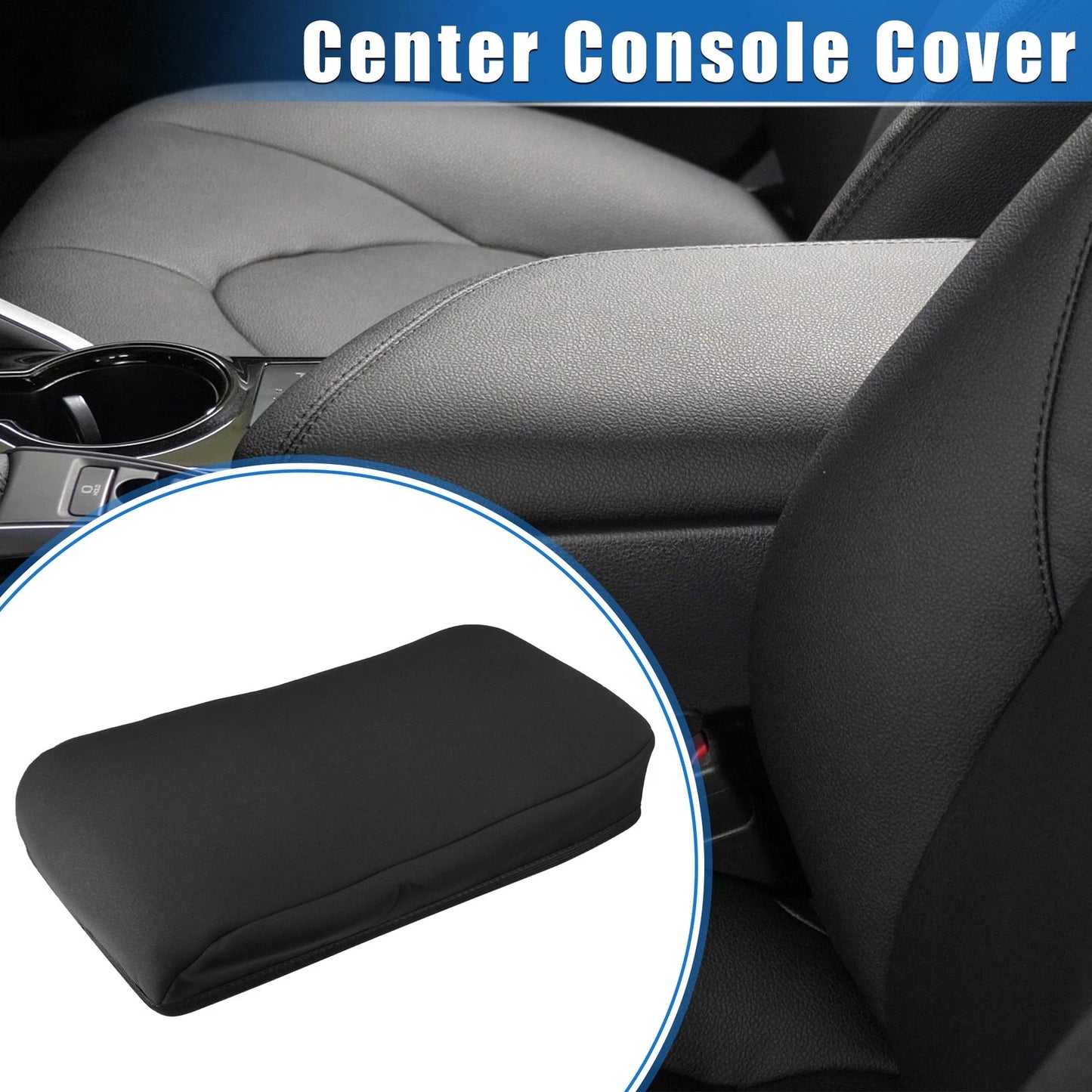 Armrest Protector Cover Pad for Chevy Colorado (2015-2022) Black