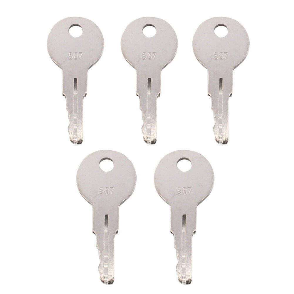 5 x Ignition Keys for JLG Heavy Construction Equipment
