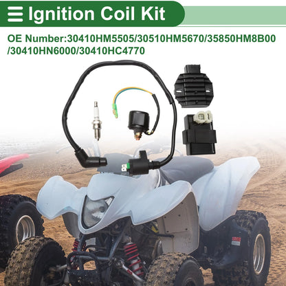 Ignition Coil for Honda TRX250X 2013-2019 (1 Set)