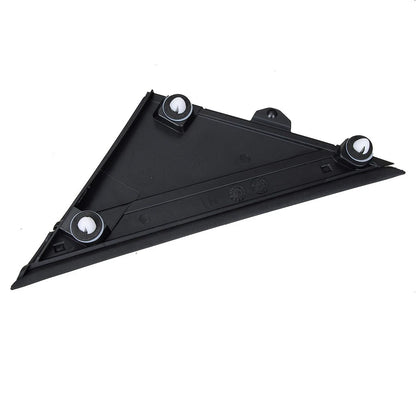 Gloss Black Right Side View Mirror Cover for Fiat 500 (2012-2023)