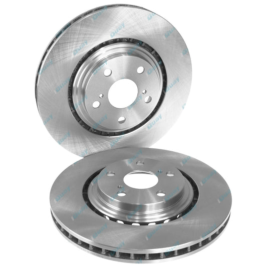2 x Front Disc Brake Rotors for Toyota Kluger GSU40 GSU45 GSU50 GSU55 (2007-2020)
