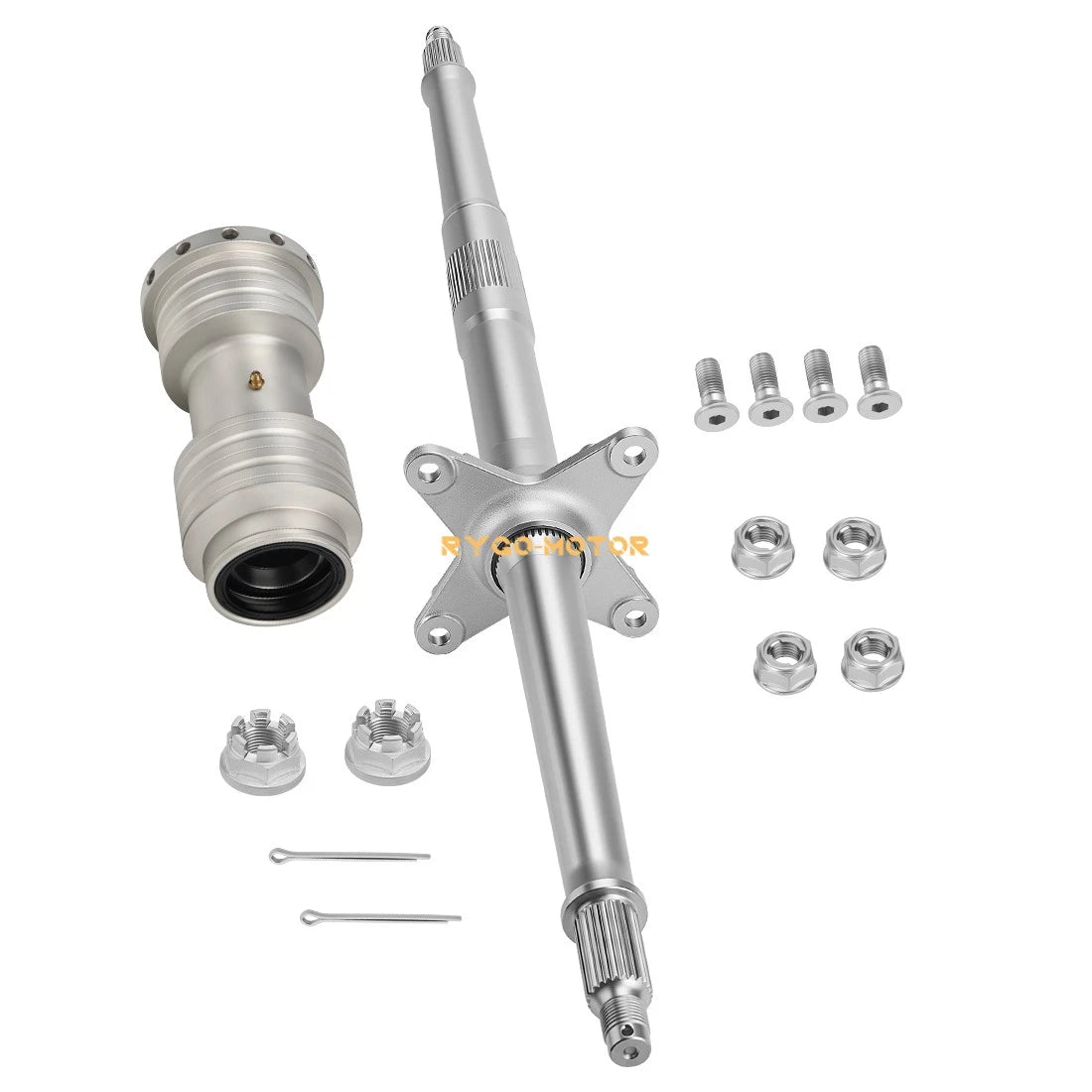 Rear Axle Shaft Axle Bearing Carrier Hub for Honda TRX400EX (1999–2008)
