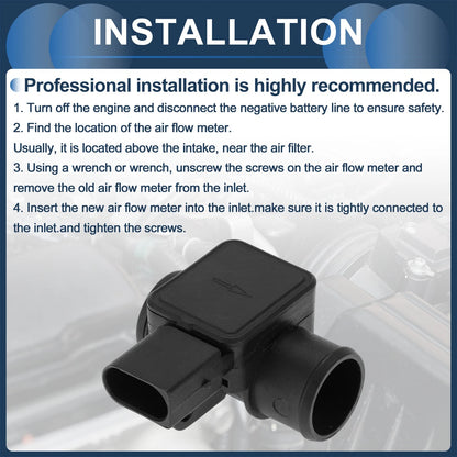 Mass Air Flow Sensor for BMW E38 1994-2001 - Durable Plastic & Metal 1 x Unit