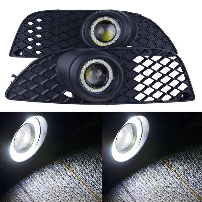Fog Lights for 08-15 Mitsubishi Lancer Bumper Driving Clear & Wiring 2 x