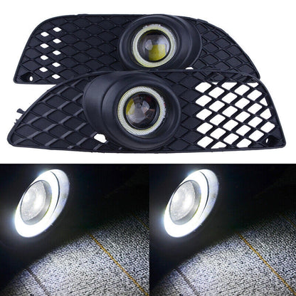 Fog Lights for 08-15 Mitsubishi Lancer Bumper Driving Clear & Wiring 2 x