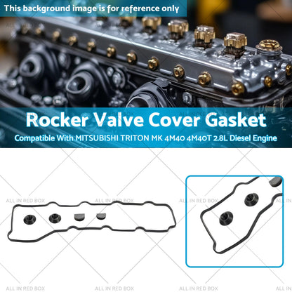 Rocker Valve Tappet Cover Gasket Set for Triton MK 4M40 2.8L (1996-2006)