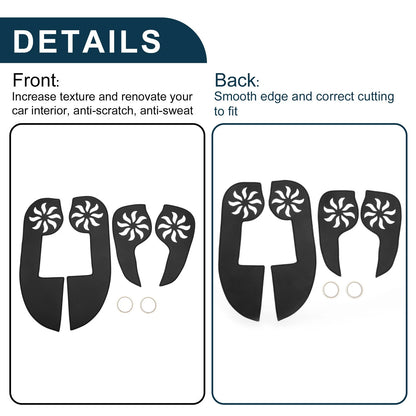 Car Door Anti Kick Pad Sticker Protector for Jeep Compass (2011-2016)