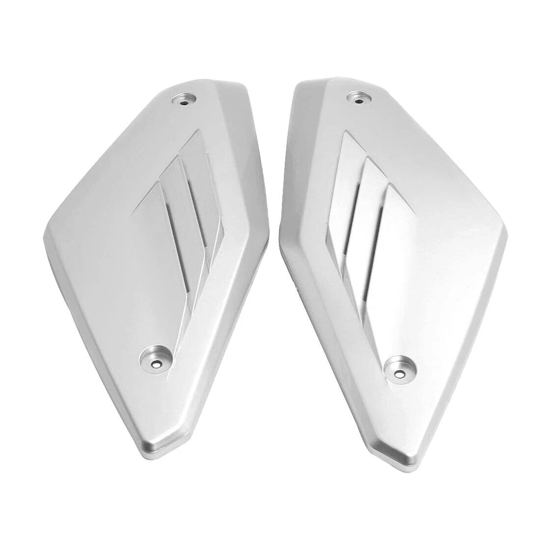 Silver Fuel Tank Frame Cover Side Covers for Honda CB650R (2019-2021)