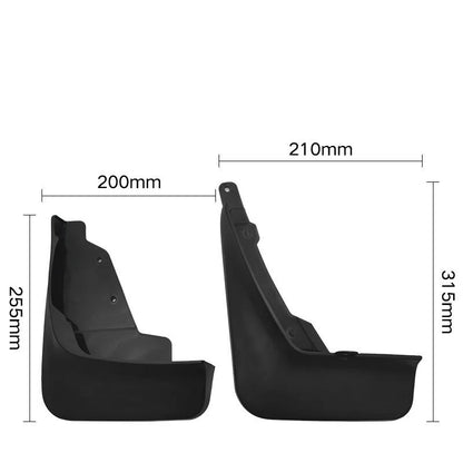 4 x Splash Guards Mud Flaps Mud Fender Mudguard for Lincoln Corsair (2020–2021)