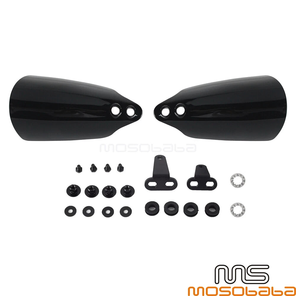 Hand Guards Wind Deflector Shield for Harley Dyna Street Bob FXDB (2006-2017)