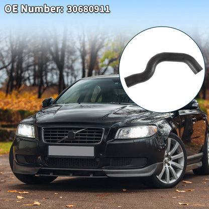 Radiator Hose Water Pipe for Volvo S80 (1999-2005) Rubber Black 1 Pcs