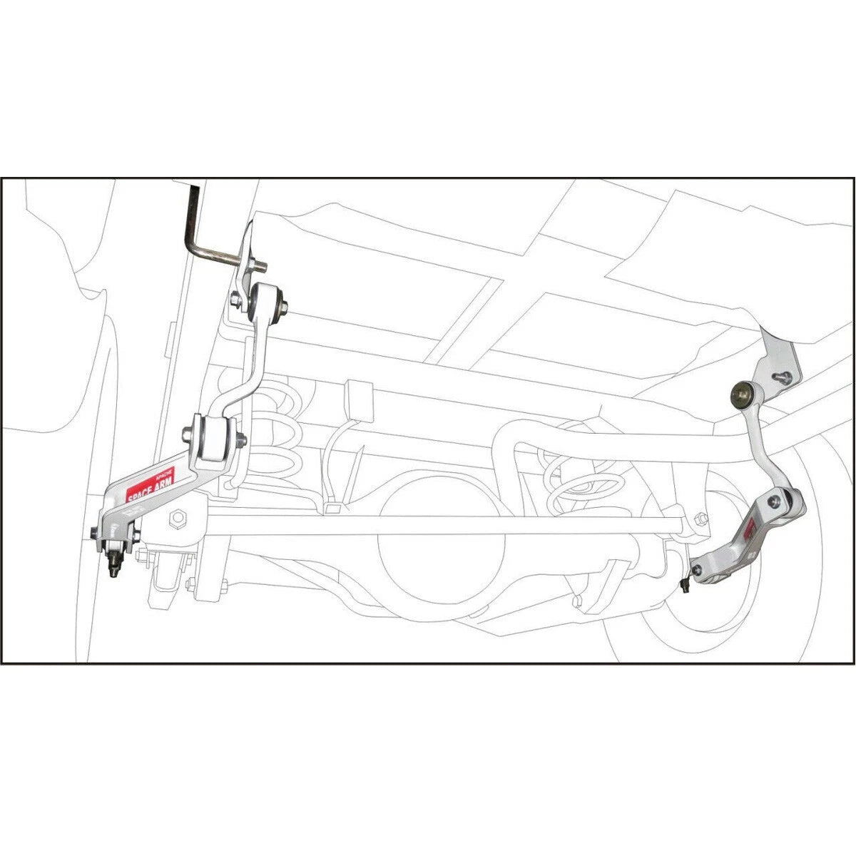 Arm Stabilizer Control Kit for Mitsubishi Triton L200 ML MN (2005-2014)