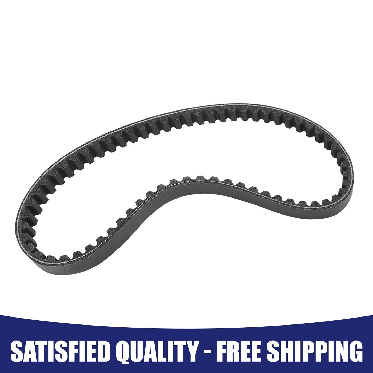 Black Folded Rubber Motorcycle Transmission Driving Belt for Motorcycle