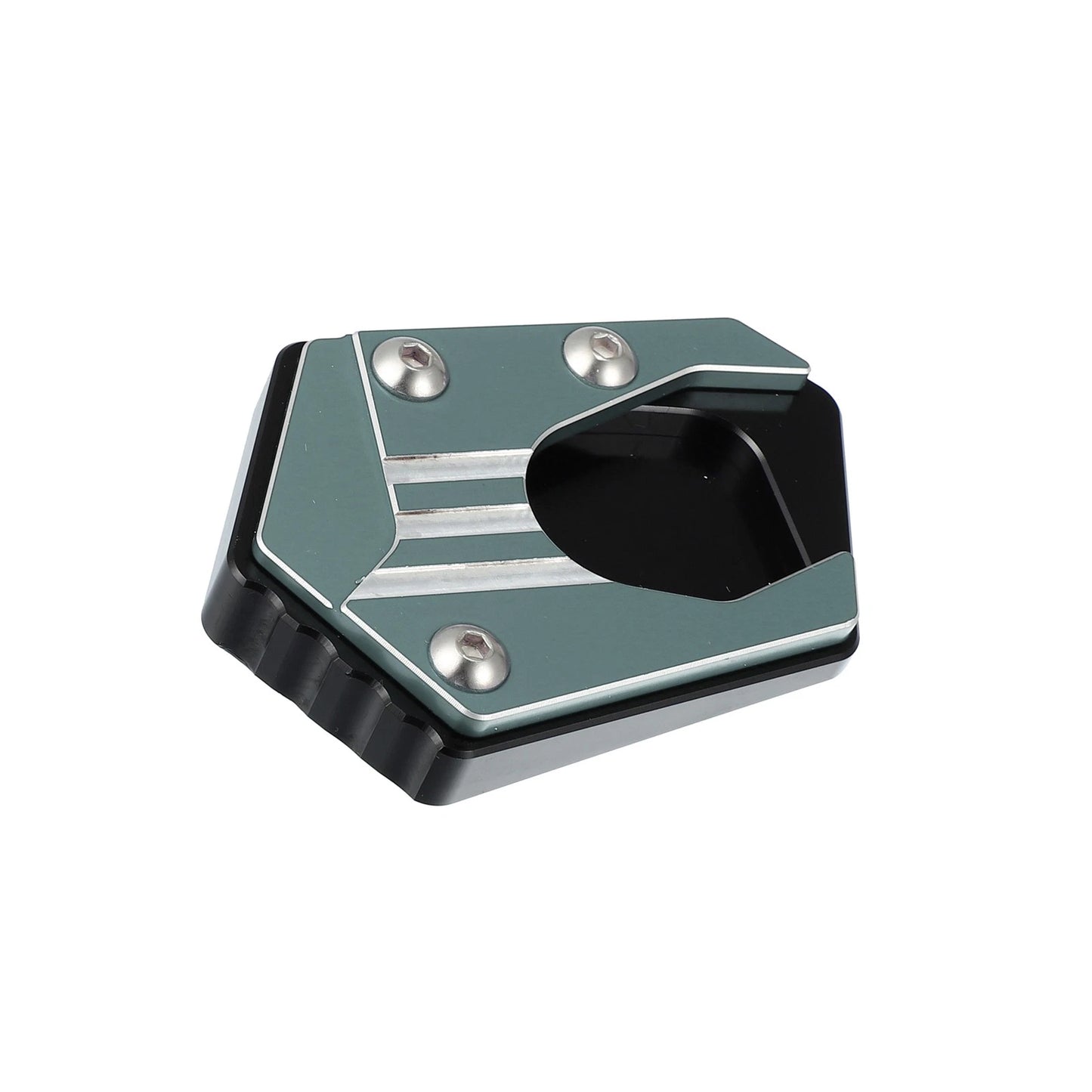 Titanium Tone Kickstand Side Stand Pad for Honda CB650F (2018)