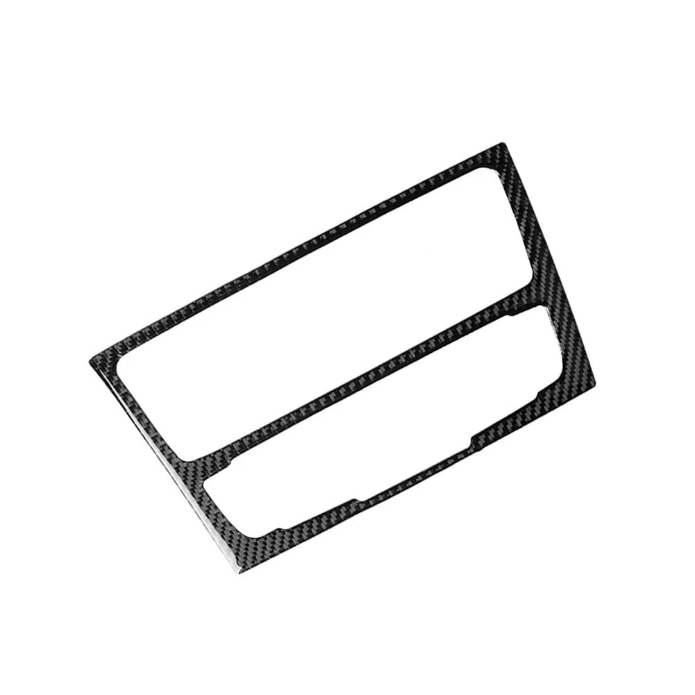 Carbon Fiber CD Panel Cover Trim for Audi A4 A5 Q5 B8 B7 (2009-2016)