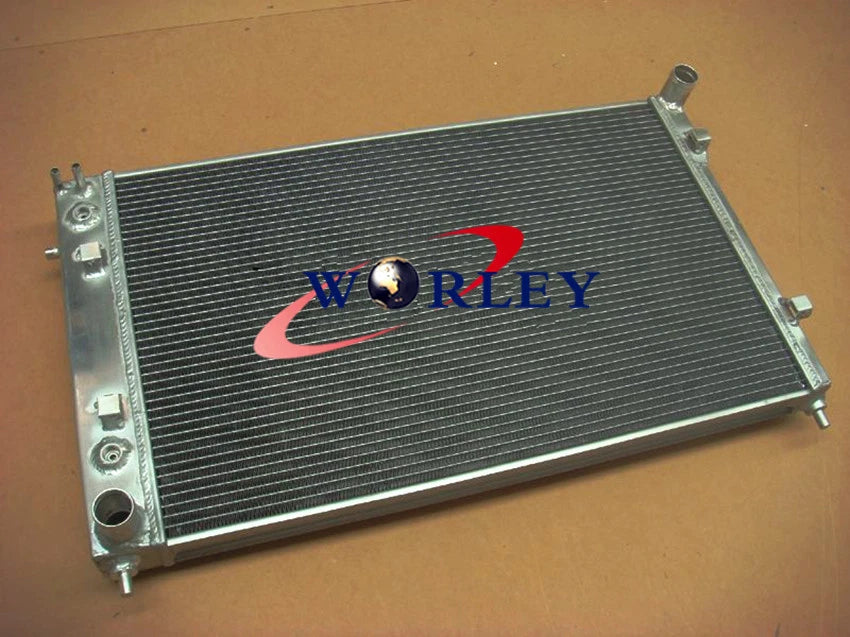 Aluminum Radiator + Black Hose for Holden Commodore VY V8 5.7 LS1 (2002-2004)