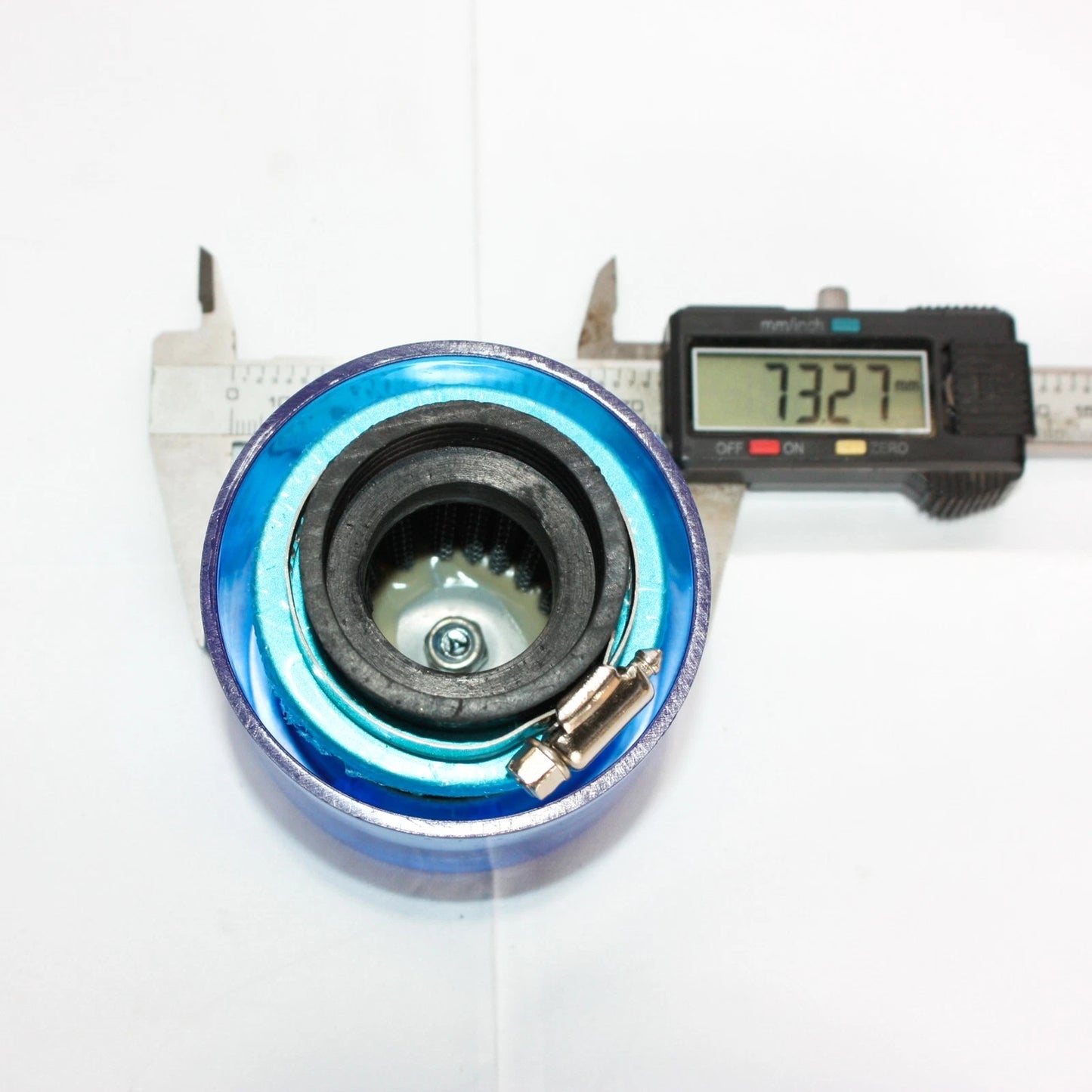 38mm Blue Waterproof Mesh Air Filter Pod for PIT Quad Dirt Bike ATV