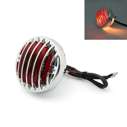 Tail Light for Bobber Chopper Rat Custom Chrome