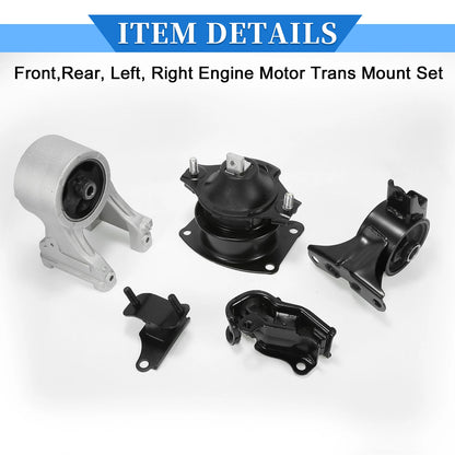 Engine Motor Mount Set for Honda Accord (1998-2002)
