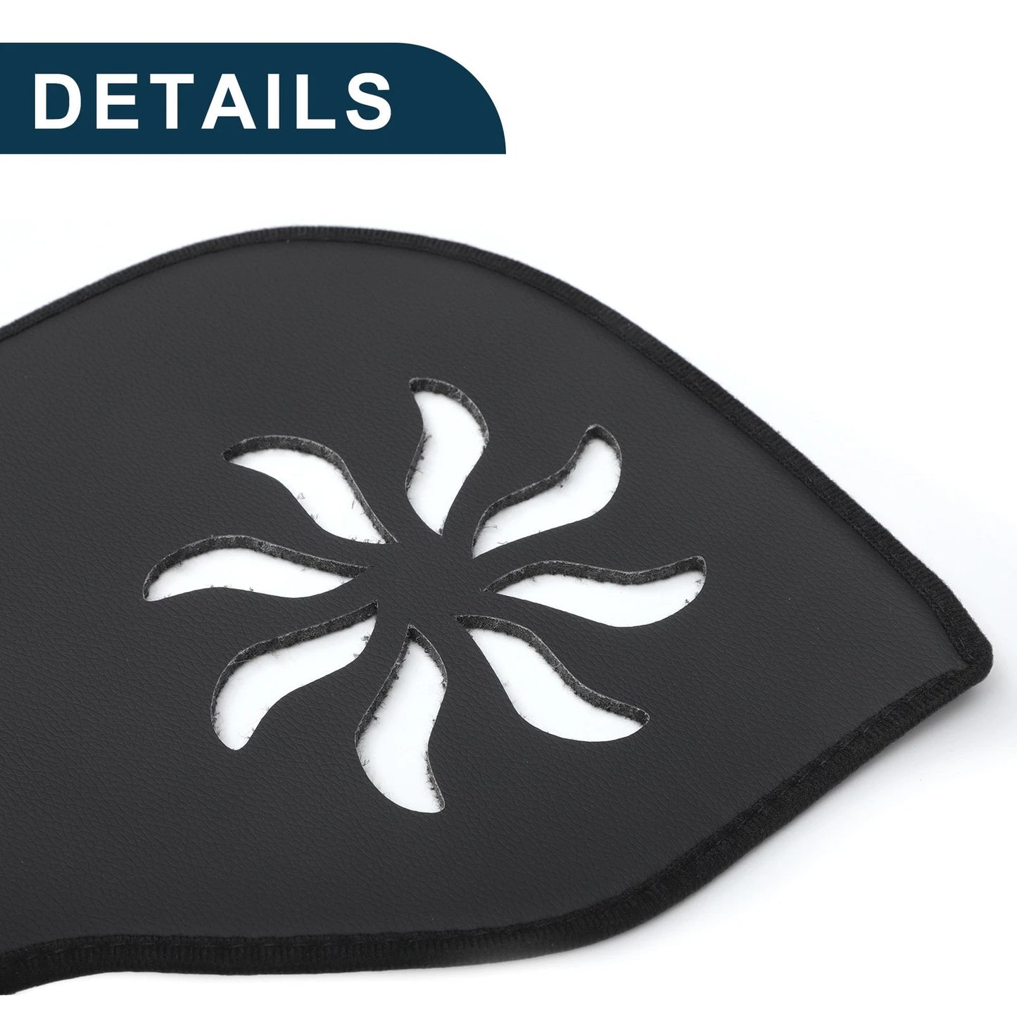 Car Door Anti Kick Pad Sticker Protector for Nissan Rogue (2022-2025) Black