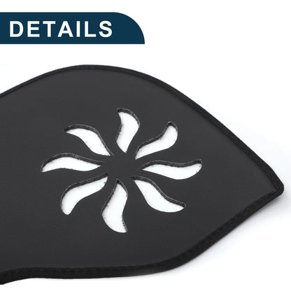 Car Door Anti Kick Pad Sticker Protector for Nissan Rogue (2022-2025) Black