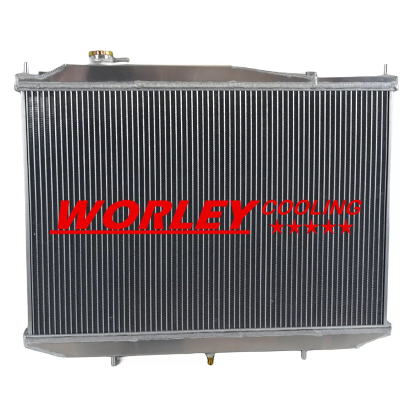 3-Rows Aluminum Radiator for Nissan Navara D22 1997-2001 (1997-2001)