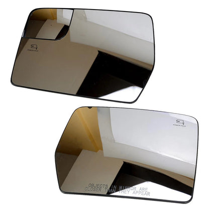 Heated Side Mirror Glass w/ Blind Spot for Ford F-150 (2011-2014)