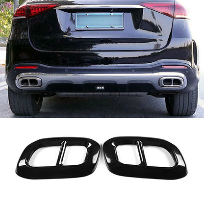 Exhaust Muffler Pipe Cover Trim for Benz GLC GLE GLS X253 W167 (2020)