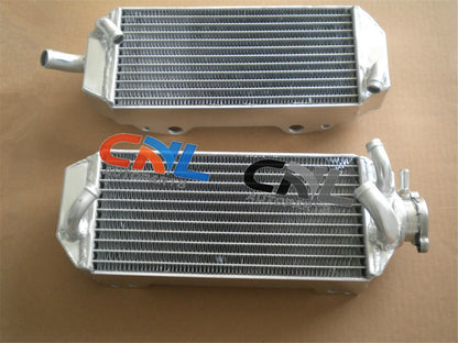 Aluminum Alloy Radiator + Hose Kit (Yellow) for Suzuki RM250 (1999-2000)
