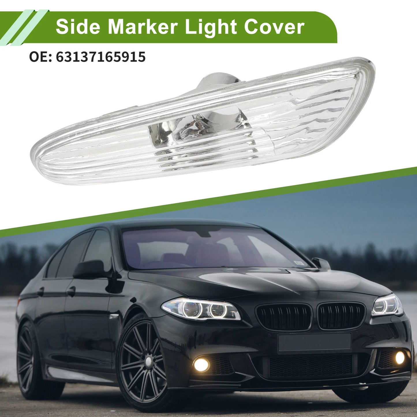 Left Side Marker Light Cover for BMW 325i (2002-2006)