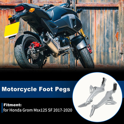 Foot Pedal / 1 Pair / Left & Right for Honda Grom Msx125 SF (2017–2020)