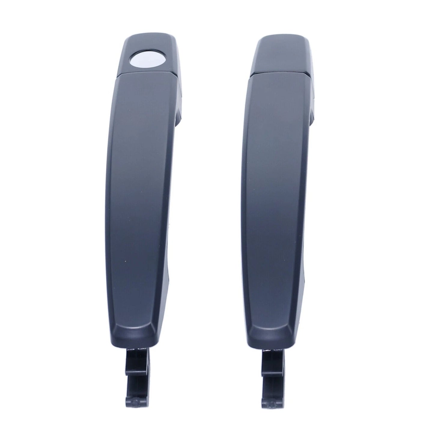 Black Outer Door Handles 2 x LHF + RHF for Holden Barina, Cruze (2011-2018)