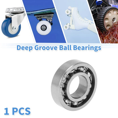 10x22x6mm Deep Groove Ball Bearings for Scooter Skateboard Wheel