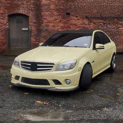 Front Spoiler Lip Splitter for Benz C63 AMG W204 (2008-2011)