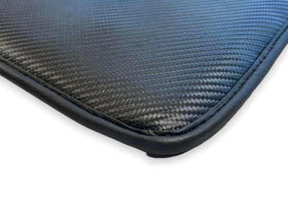 Carbon Leather Floor Mats for Bentley Continental GT (2004-2017) Tailored Set