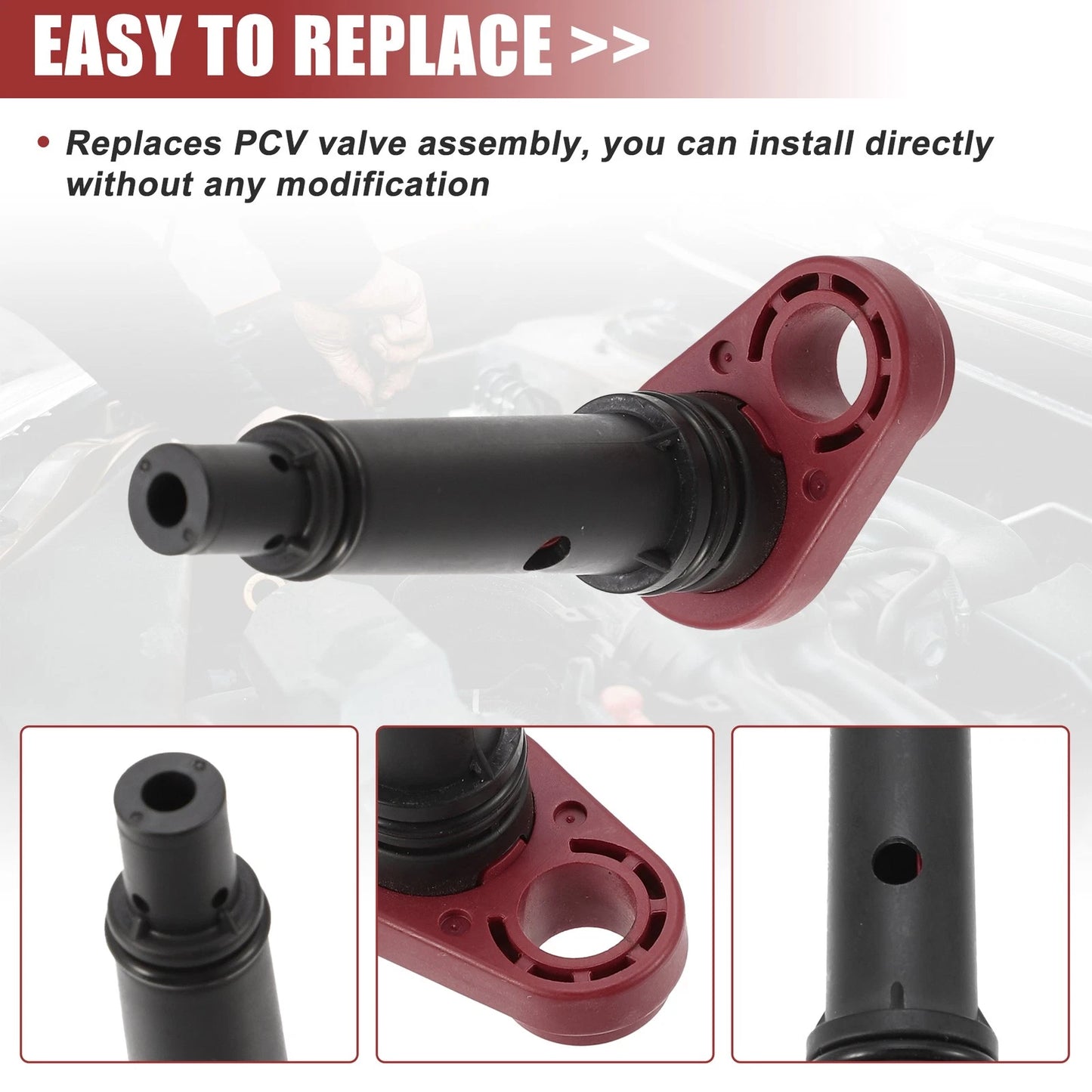 PCV Valve Assembly for Honda Accord Civic CR-V Acura ILX TLX