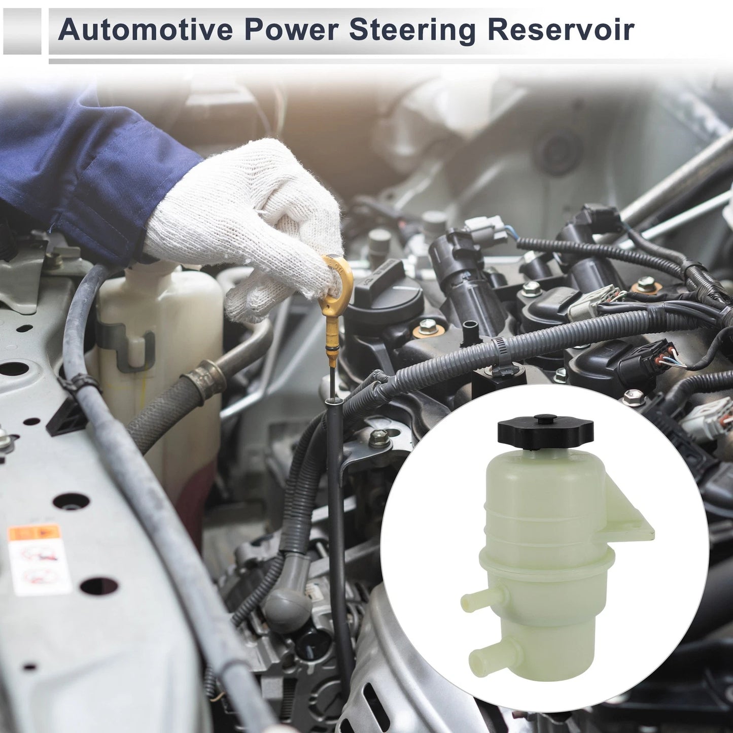 Power Steering Reservoir for Chrysler Sebring (2001-2005) Beige
