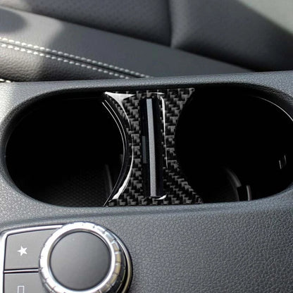 Water Cup Holder Cover Bridge Trim For Mercedes Benz CLA GLA Class W117 2014-18