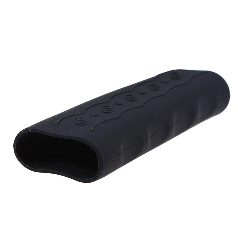 Silicone Gear Shift Knob & Hand Brake Cover Set for Car - Black (All Years)