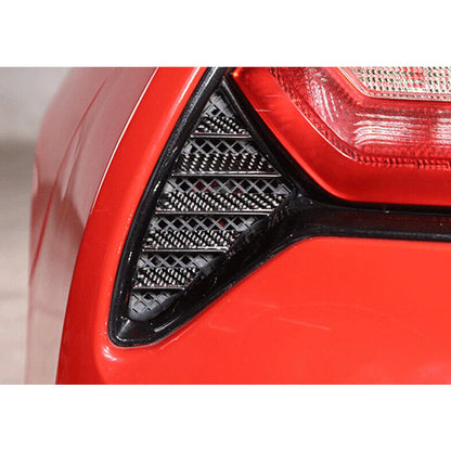 Carbon Fiber Taillight Grille Cover for Chevrolet Corvette C7 (2014-2019)