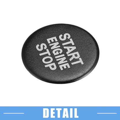 Start Stop Ignition Button Cover Decal for BMW 320i 330i G20 2020-2022 Black