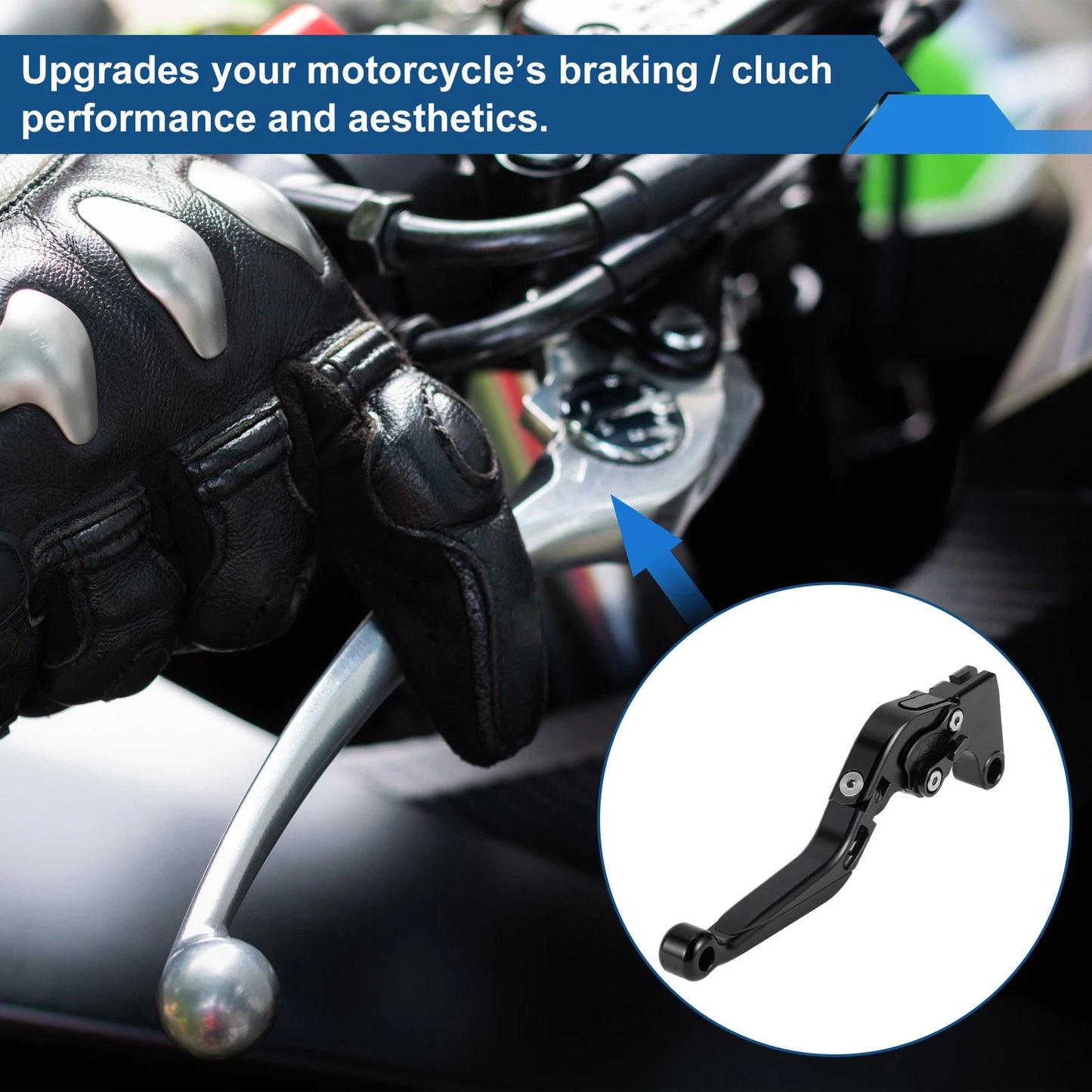 2 x Adjustable Short Long Brake Clutch Levers for Yamaha YZF R1 (1999–2001)